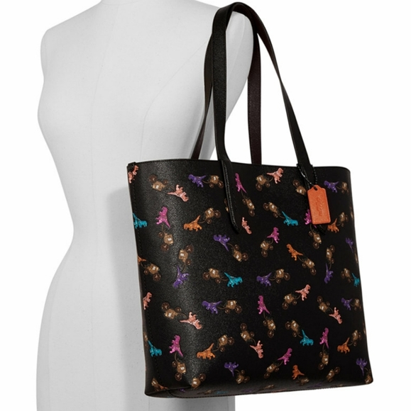 NWT coach Rexy Repeat Print Tote - Picture 2 of 6